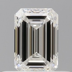Diament szlif szmaragdowy, 0.5ct, VVS1, G, GIA 6535644133