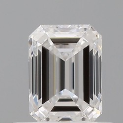 Diament szlif szmaragdowy, 0.5ct, VVS1, D, GIA 2526684200