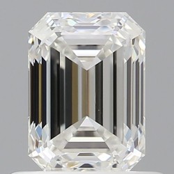 Diament szlif szmaragdowy, 0.7ct, VVS2, G, GIA 6512098550