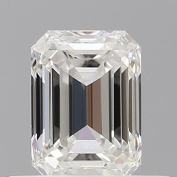 Diament szlif szmaragdowy, 0.5ct, VVS2, G, GIA 6521294508