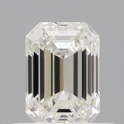 Diament szlif szmaragdowy, 0.5ct, VS1, I, GIA 2536641387