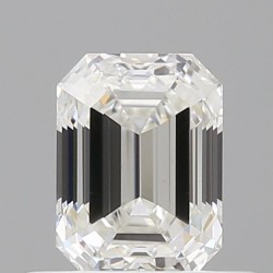 Diament szlif szmaragdowy, 0.5ct, VVS2, G, GIA 2537249164