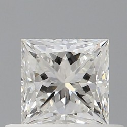 Diament szlif princess, 0.5ct, VVS2, G, GIA 7528610046