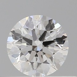 Diament szlif okrągły, 0.4ct, SI1, E, GIA 6531249828