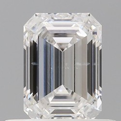 Diament szlif szmaragdowy, 0.59ct, SI1, E, GIA 1539525075
