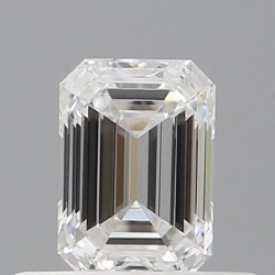 Diament szlif szmaragdowy, 0.5ct, VVS2, E, GIA 2536641445