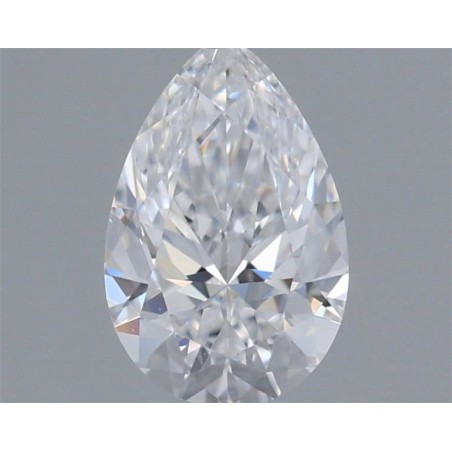 Diament szlif gruszkowy, 0.42ct, VVS1, D, GIA 7531424048