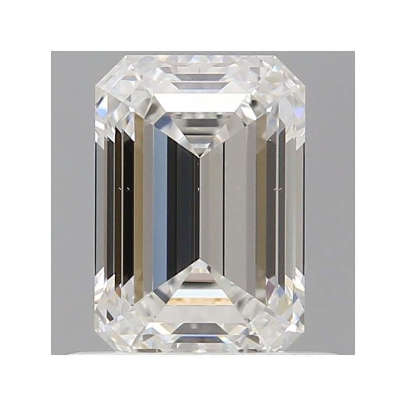 Diament szlif szmaragdowy, 0.8ct, VS1, F, GIA 5533595333