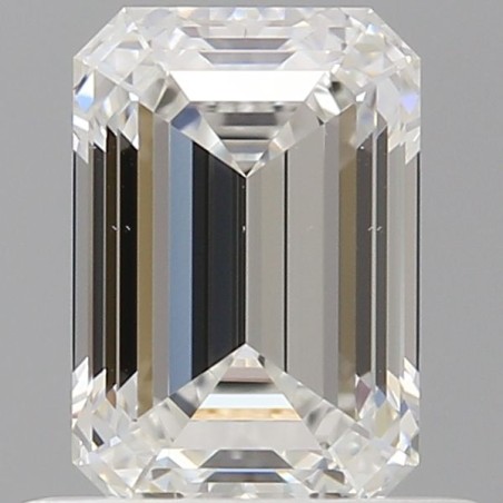 Diament szlif szmaragdowy, 0.8ct, VS1, F, GIA 5533595333