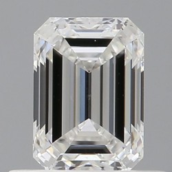 Diament szlif szmaragdowy, 0.63ct, VS1, E, GIA 6521358989