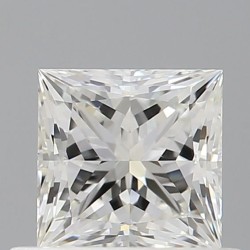 Diament szlif princess, 0.62ct, VS1, H, GIA 6531333355