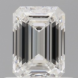 Diament szlif szmaragdowy, 0.7ct, VVS2, F, GIA 2537595334