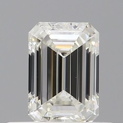 Diament szlif szmaragdowy, 0.52ct, VVS2, I, GIA 6535590750