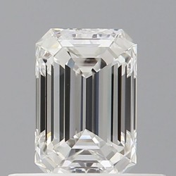 Diament szlif szmaragdowy, 0.5ct, VS1, G, GIA 6535118534