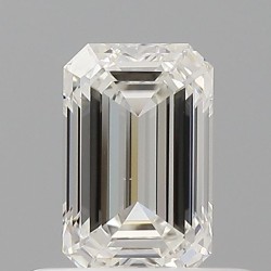 Diament szlif szmaragdowy, 0.5ct, VVS2, H, GIA 1539594751