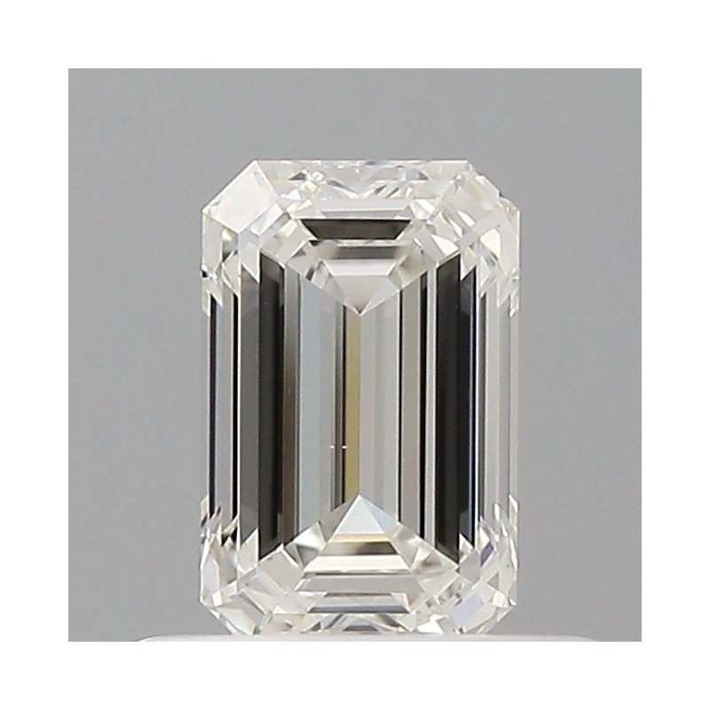 Diament szlif szmaragdowy, 0.5ct, VVS2, H, GIA 1539594751
