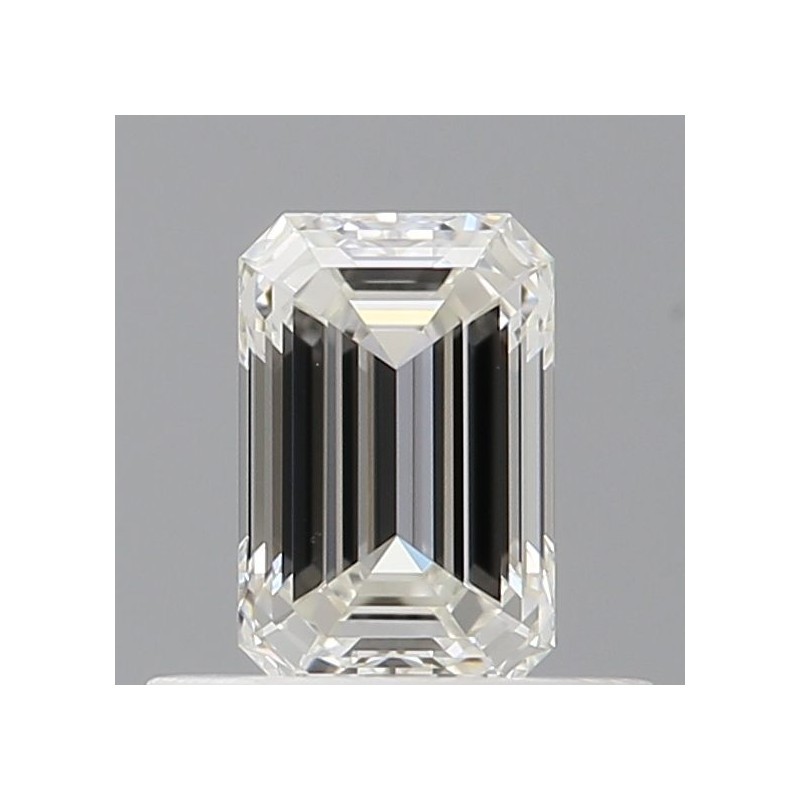 Diament szlif szmaragdowy, 0.5ct, VVS2, H, GIA 2537593483
