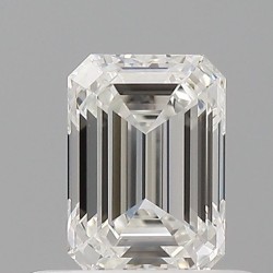 Diament szlif szmaragdowy, 0.51ct, VVS2, G, GIA 2537591058