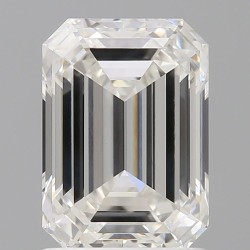 Diament szlif szmaragdowy, 1.53ct, VVS2, G, GIA 3535122369