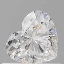 Diament serce, 0.52ct, VVS1, D, GIA 2516212820