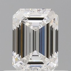 Diament szlif szmaragdowy, 0.51ct, VVS1, E, GIA 6532743473