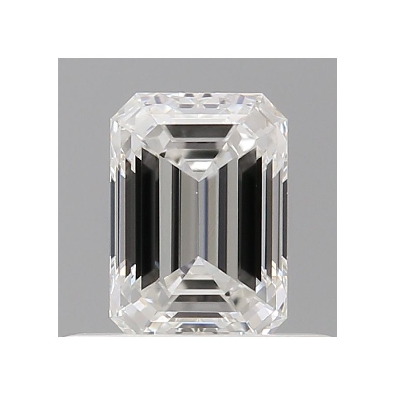 Diament szlif szmaragdowy, 0.5ct, VVS2, F, GIA 7536644122