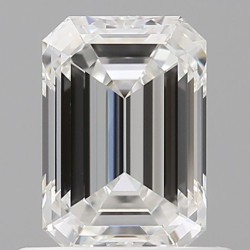 Diament szlif szmaragdowy, 0.71ct, VVS1, F, GIA 5523285772