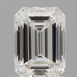 Diament szlif szmaragdowy, 0.72ct, VVS1, F, GIA 2536471991