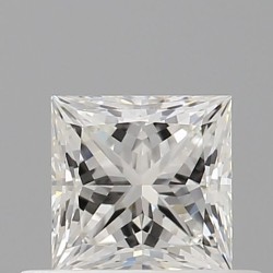 Diament szlif princess, 0.52ct, VVS1, H, GIA 6515100157