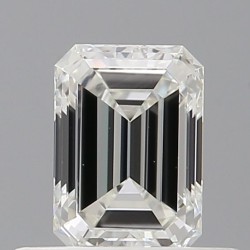 Diament szlif szmaragdowy, 0.53ct, VVS1, H, GIA 1535636721