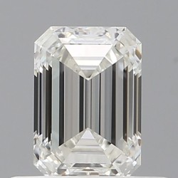 Diament szlif szmaragdowy, 0.6ct, VVS1, H, GIA 1533591767
