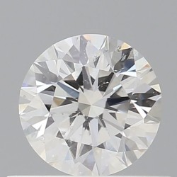 Diament szlif okrągły, 0.54ct, SI2, F, GIA 6531704320