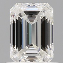 Diament szlif szmaragdowy, 0.7ct, VVS2, F, GIA 2536743728