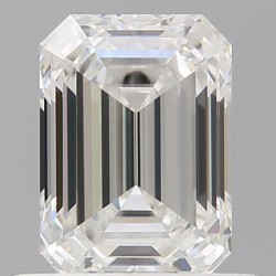 Diament szlif szmaragdowy, 0.75ct, VVS1, F, GIA 5533471987