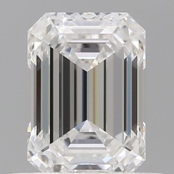 Diament szlif szmaragdowy, 0.7ct, VVS2, D, GIA 7532122168