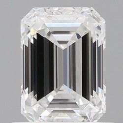 Diament szlif szmaragdowy, 0.7ct, VVS1, D, GIA 6531121048