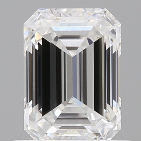 Diament szlif szmaragdowy, 0.7ct, VVS1, D, GIA 6531121048