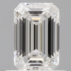 Diament szlif szmaragdowy, 0.7ct, VS2, F, GIA 2537123799