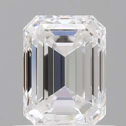 Diament szlif szmaragdowy, 0.7ct, VVS1, D, GIA 6532114369