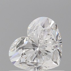 Diament serce, 0.73ct, VVS2, D, GIA 6511660781