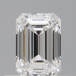 Diament szlif szmaragdowy, 0.53ct, VVS1, D, GIA 2524199258