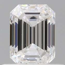 Diament szlif szmaragdowy, 0.71ct, VS1, D, GIA 2524693069