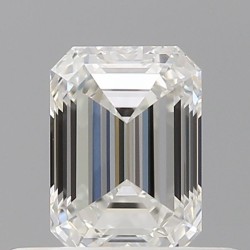 Diament szlif szmaragdowy, 0.5ct, VVS2, G, GIA 6521685443