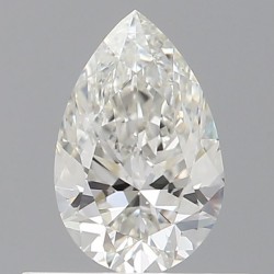 Diament szlif gruszkowy, 0.5ct, VVS1, H, GIA 6535484679