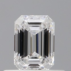 Diament szlif szmaragdowy, 0.5ct, VS1, D, GIA 6521515908