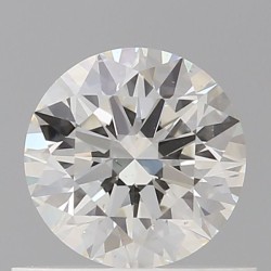 Diament szlif okrągły, 0.6ct, SI1, H, GIA 6535542305
