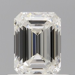 Diament szlif szmaragdowy, 0.7ct, VVS1, H, GIA 2536120881