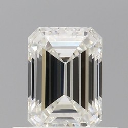 Diament szlif szmaragdowy, 0.51ct, VVS1, I, GIA 6535122234