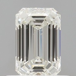 Diament szlif szmaragdowy, 0.51ct, VS2, I, GIA 2537473632