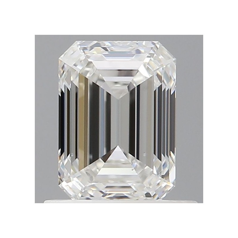 Diament szlif szmaragdowy, 0.9ct, SI1, E, GIA 6535470745